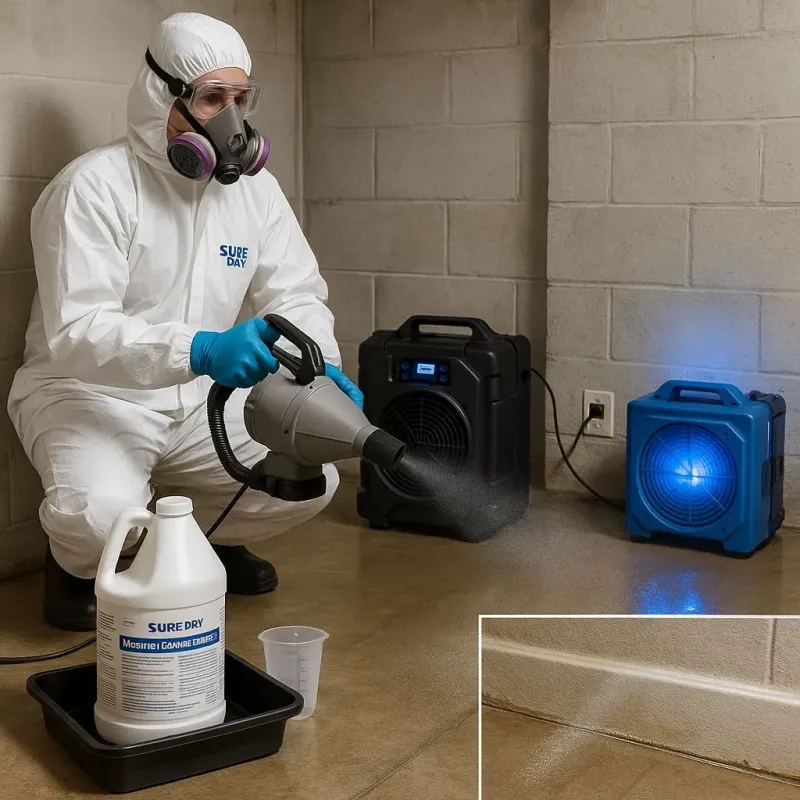Sanitization and Odor Removal process in Buffalo, MN